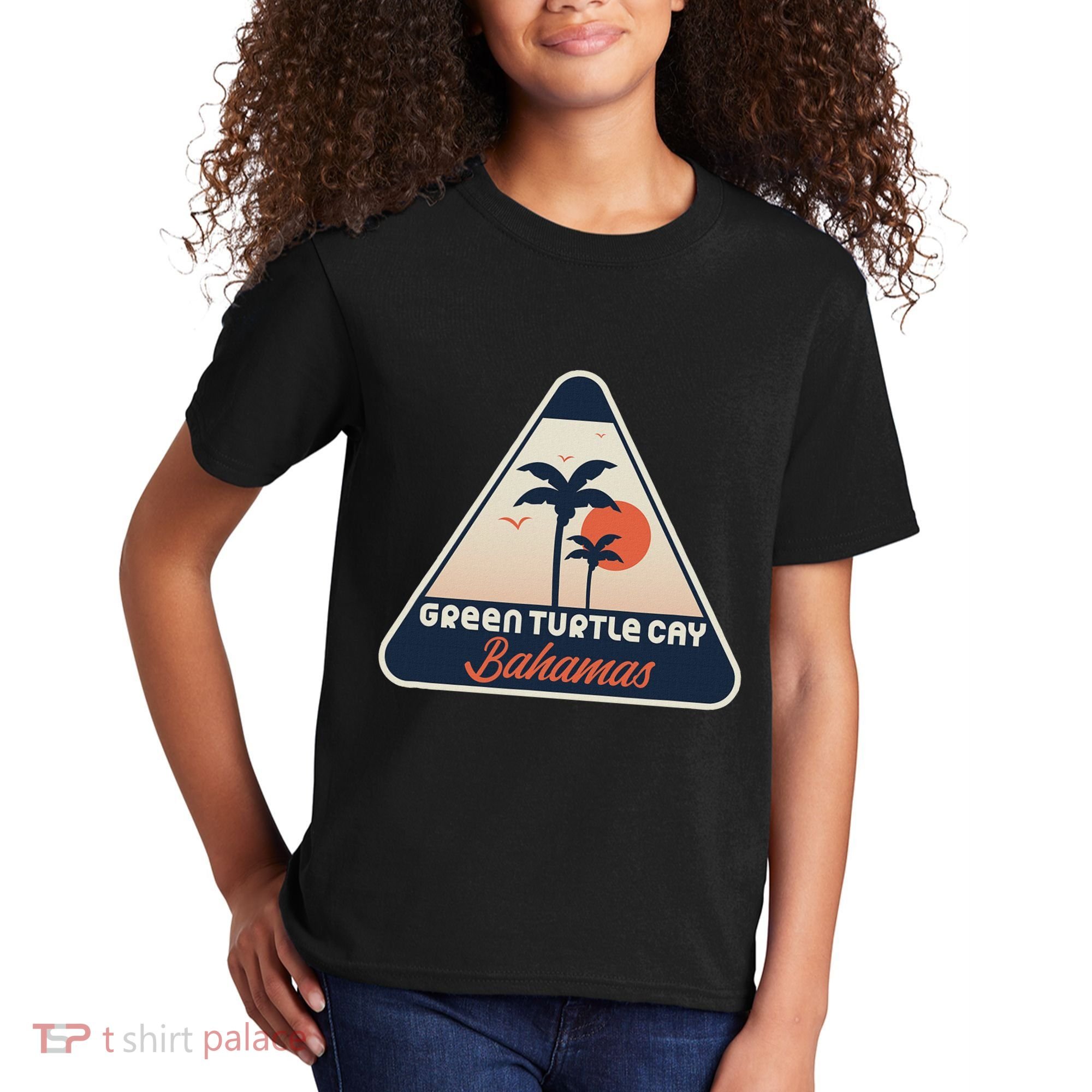 Green Turtle Cay Bahamas Kids T-Shirt
