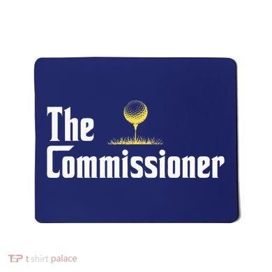 Golfer The Commissioner Golf League Mousepad