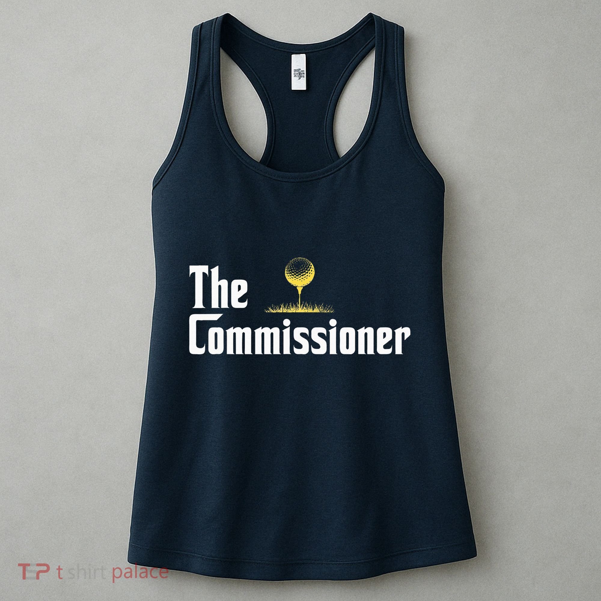 Golfer The Commissioner Golf League Women's Tank Top