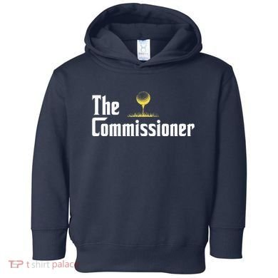 Golfer The Commissioner Golf League Toddler Hoodie