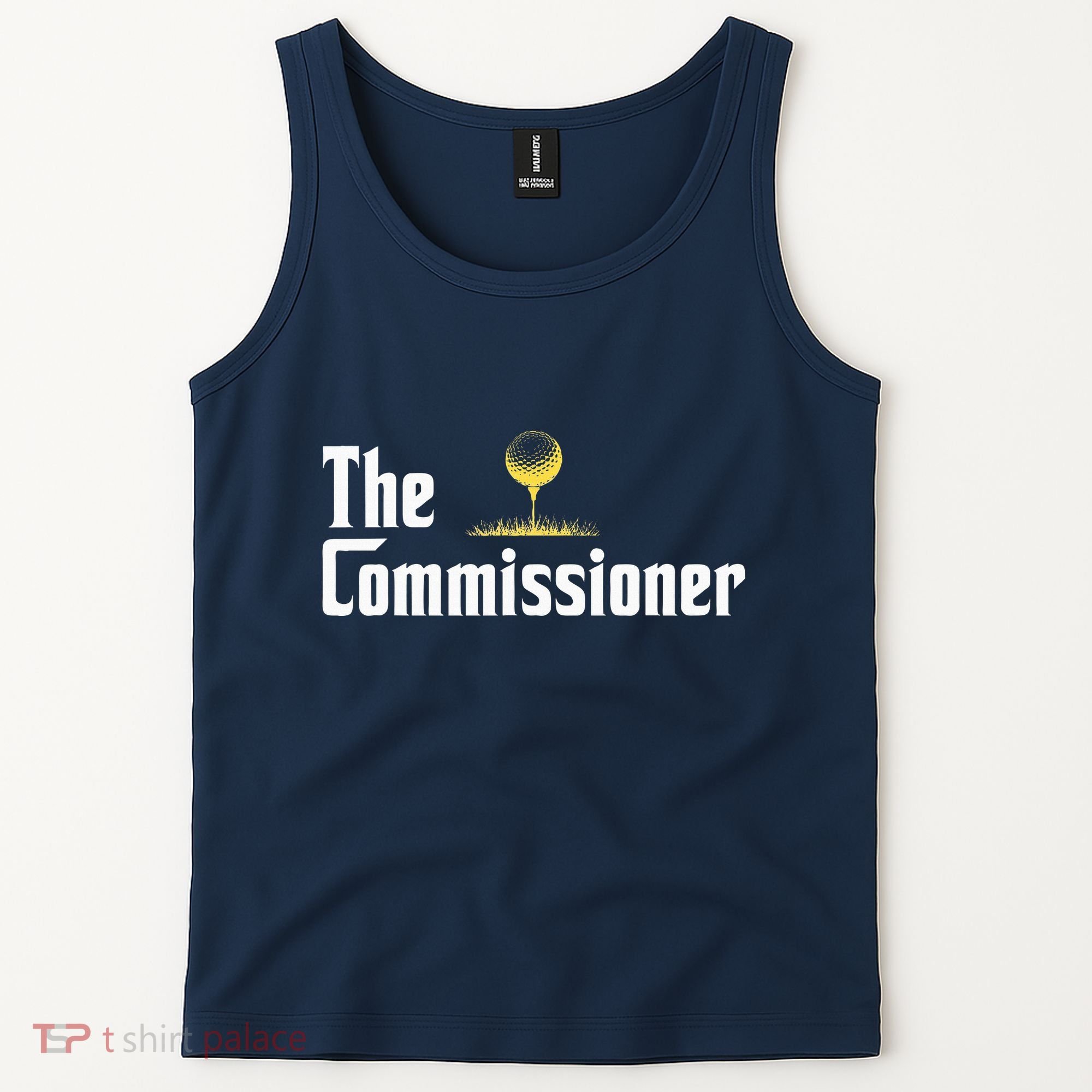 Golfer The Commissioner Golf League Tank Top