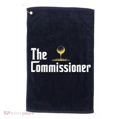 Golfer The Commissioner Golf League Golf Towel