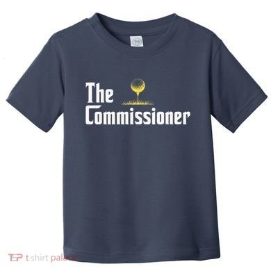 Golfer The Commissioner Golf League Toddler T-Shirt