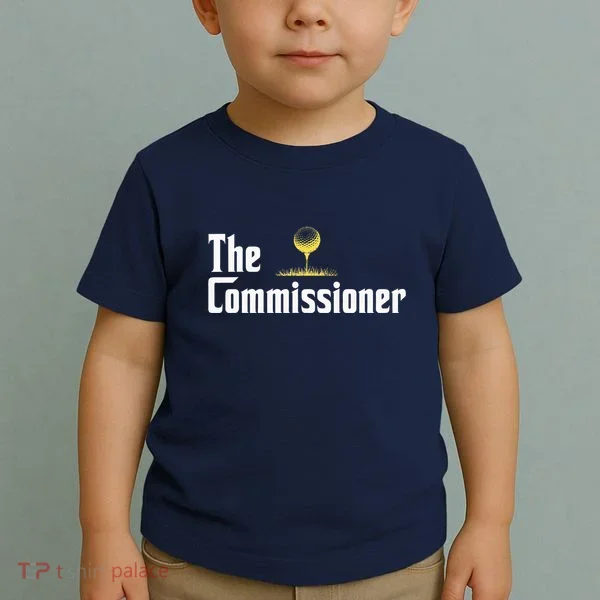 Golfer The Commissioner Golf League Toddler T-Shirt