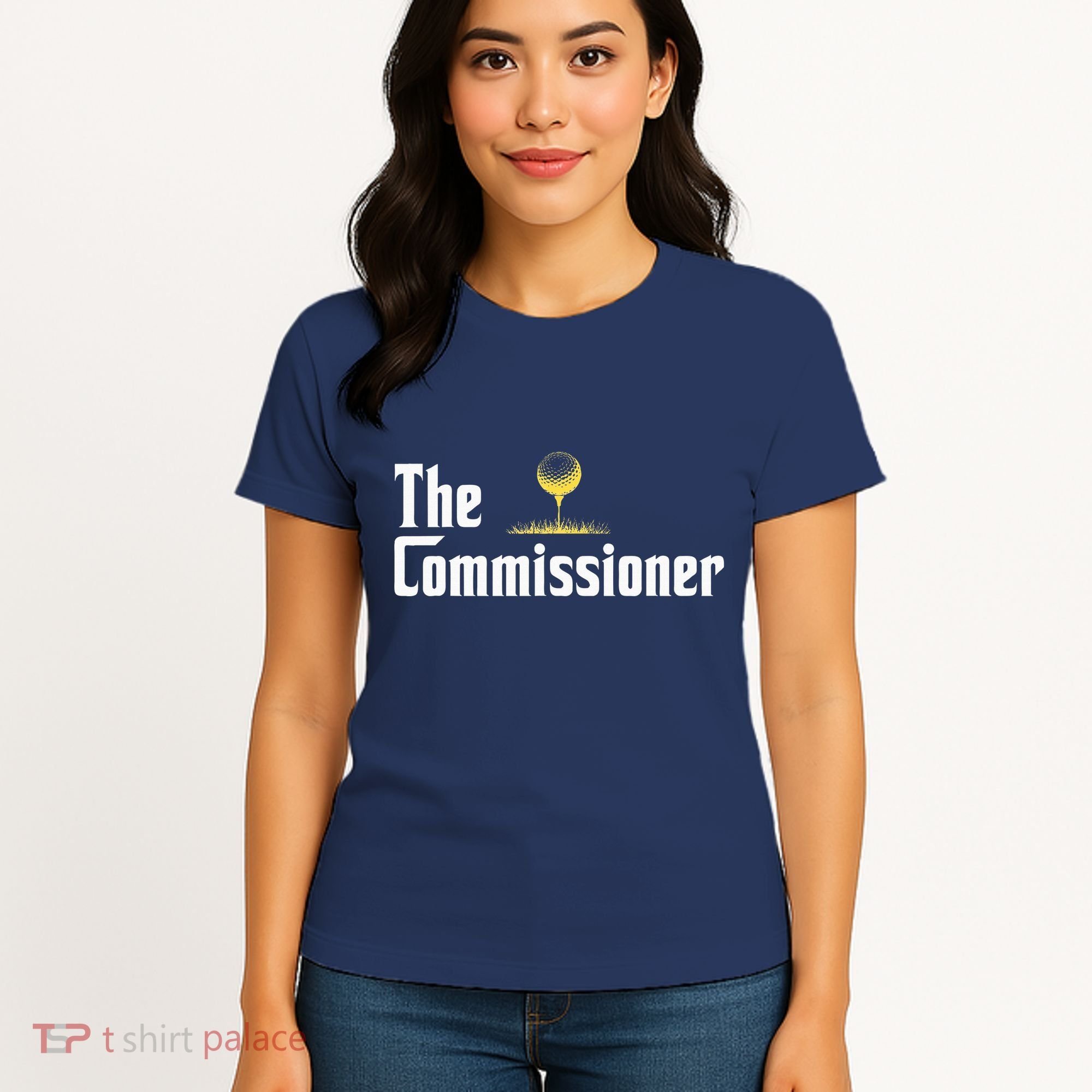 Golfer The Commissioner Golf League Women's T-Shirt