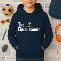 Golfer The Commissioner Golf League Kids Hoodie thumb 2
