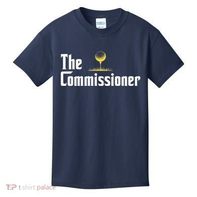 Golfer The Commissioner Golf League Kids T-Shirt
