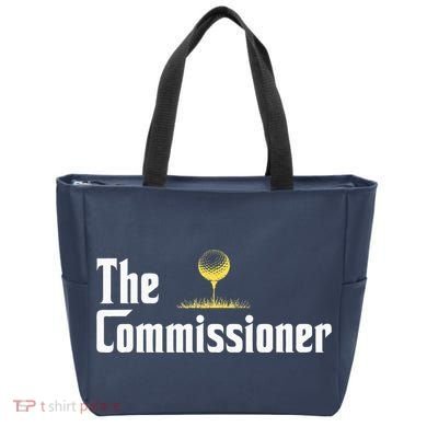 Golfer The Commissioner Golf League Tote Bag