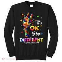 Giraffe Tie Dye Autism Awareness Autism Sweatshirt thumb 0