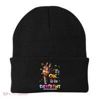 Giraffe Tie Dye Autism Awareness Autism Beanie thumb 0