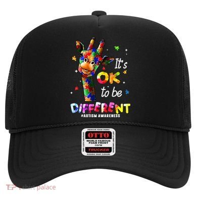 Giraffe Tie Dye Autism Awareness Autism Hat
