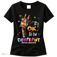 Giraffe Tie Dye Autism Awareness Autism Women's T-Shirt thumb 0