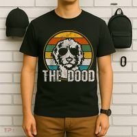 Goldendoodle The Dood Vintage Retro Dog T-Shirt thumb 6