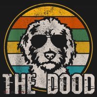 Goldendoodle The Dood Vintage Retro Dog T-Shirt thumb 7