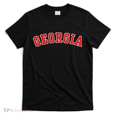 Georgia Throwback Design T-Shirt