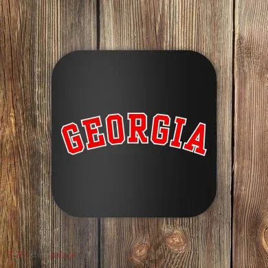 Georgia Throwback Design Coaster