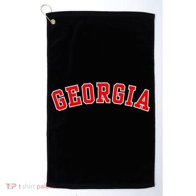 Georgia Throwback Design Golf Towel