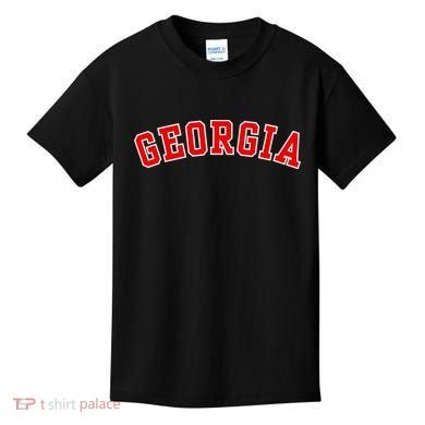 Georgia Throwback Design Kids T-Shirt