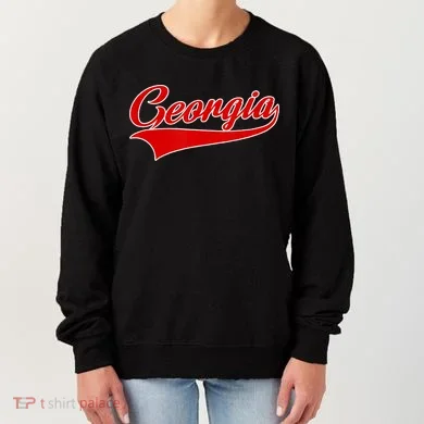 Georgia Throwback Design Women's Sweatshirt