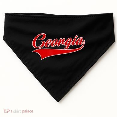 Georgia Throwback Design USA-Made Doggie Bandana