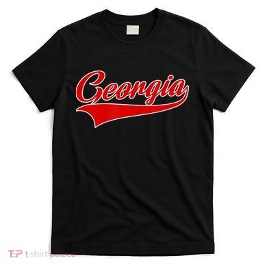 Georgia Throwback Design T-Shirt