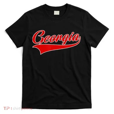 Georgia Throwback Design T-Shirt