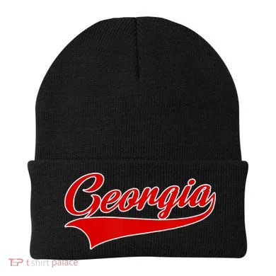 Georgia Throwback Design Beanie