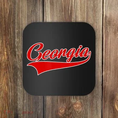 Georgia Throwback Design Coaster