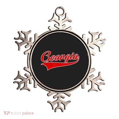 Georgia Throwback Design Ornament