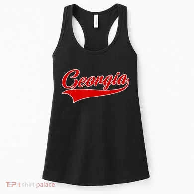 Georgia Throwback Design Women's Tank Top
