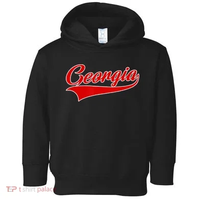 Georgia Throwback Design Toddler Hoodie