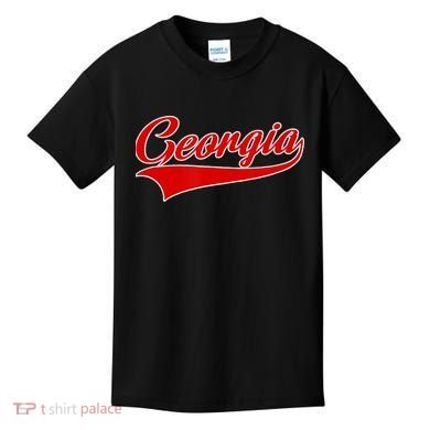 Georgia Throwback Design Kids T-Shirt