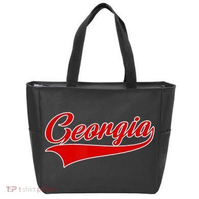 Georgia Throwback Design Tote Bag
