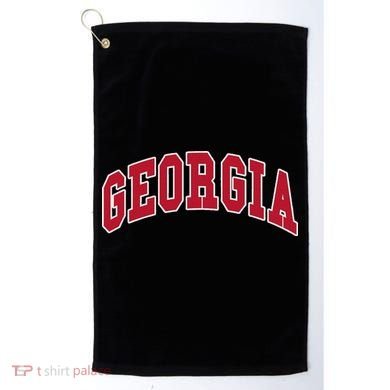 Georgia Throwback Design Classic Golf Towel