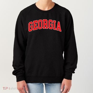 Georgia Throwback Design Classic Women's Sweatshirt