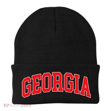 Georgia Throwback Design Classic Beanie