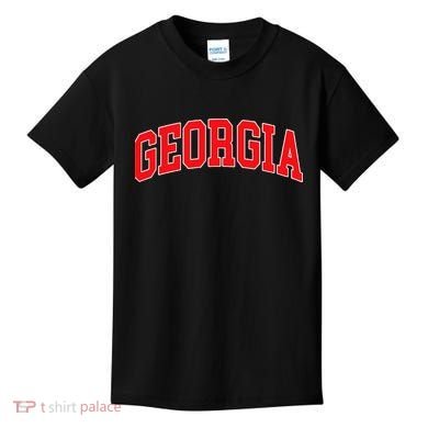 Georgia Throwback Design Classic Kids T-Shirt