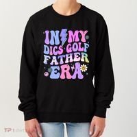 Groovy Tie Dye In My Dics Dics Golf Father Era Gift Women's Sweatshirt thumb 0