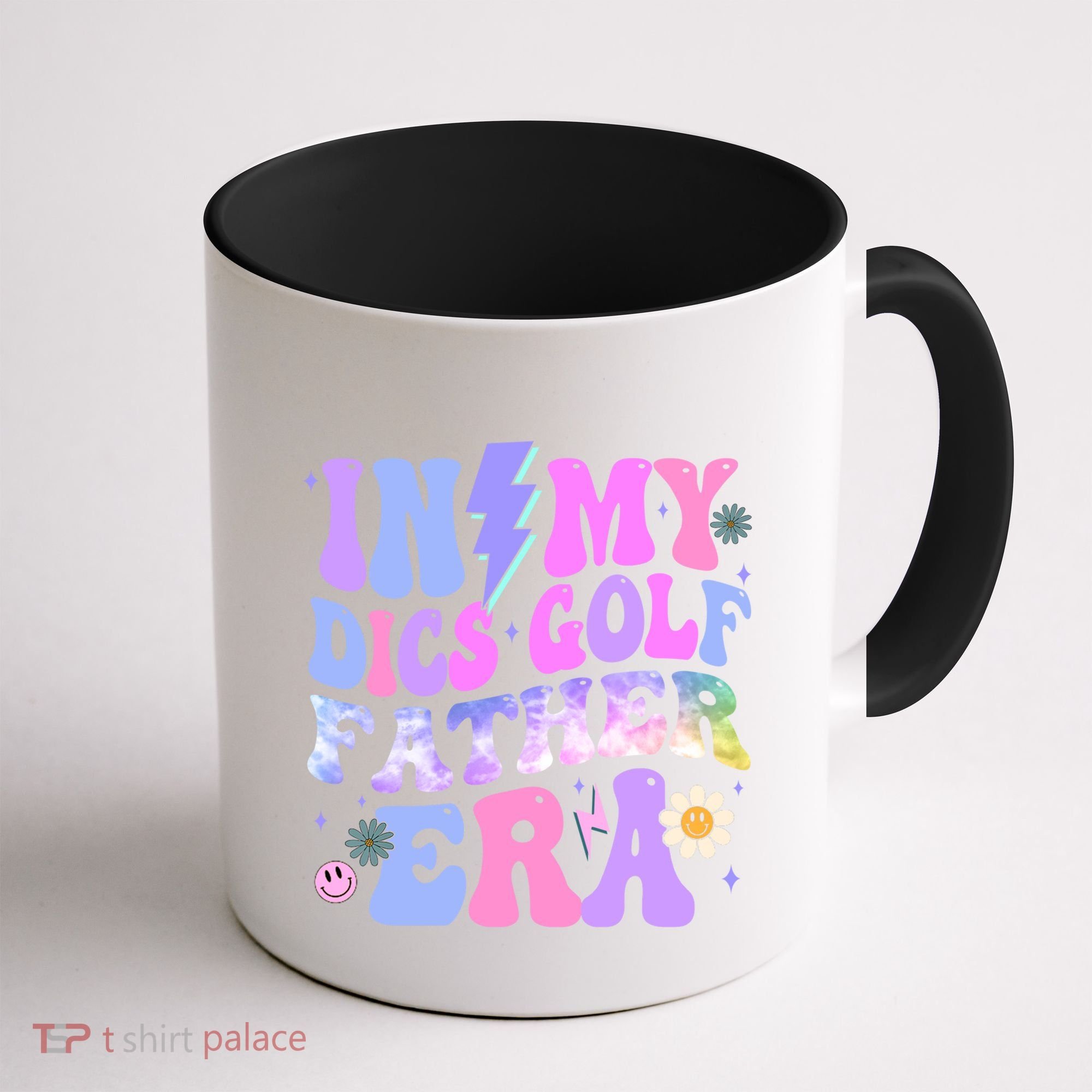 Groovy Tie Dye In My Dics Dics Golf Father Era Gift Coffee Mug