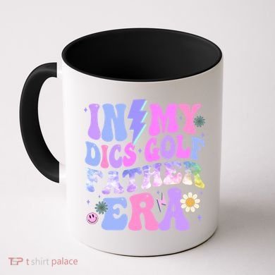 Groovy Tie Dye In My Dics Dics Golf Father Era Gift Coffee Mug