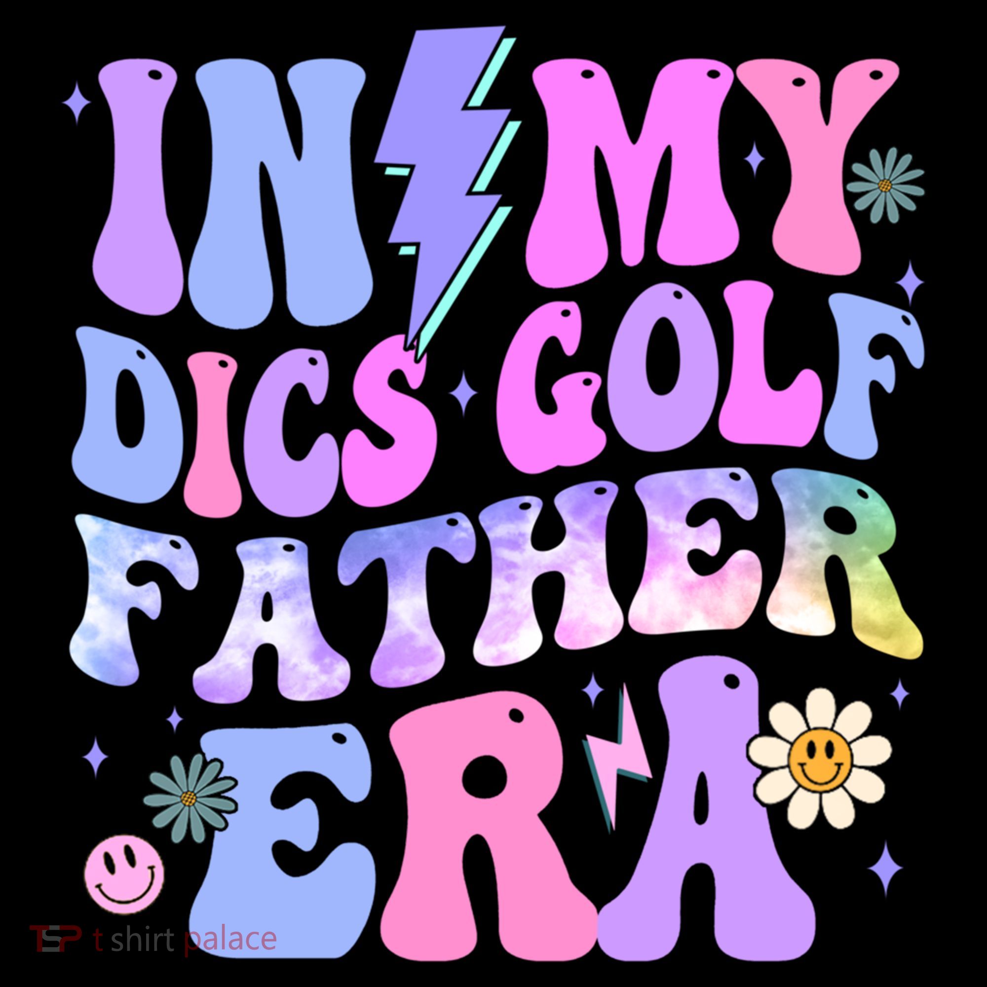 Groovy Tie Dye In My Dics Dics Golf Father Era Gift Coffee Mug