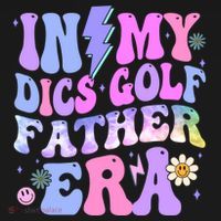 Groovy Tie Dye In My Dics Dics Golf Father Era Gift Women's Hoodie thumb 2