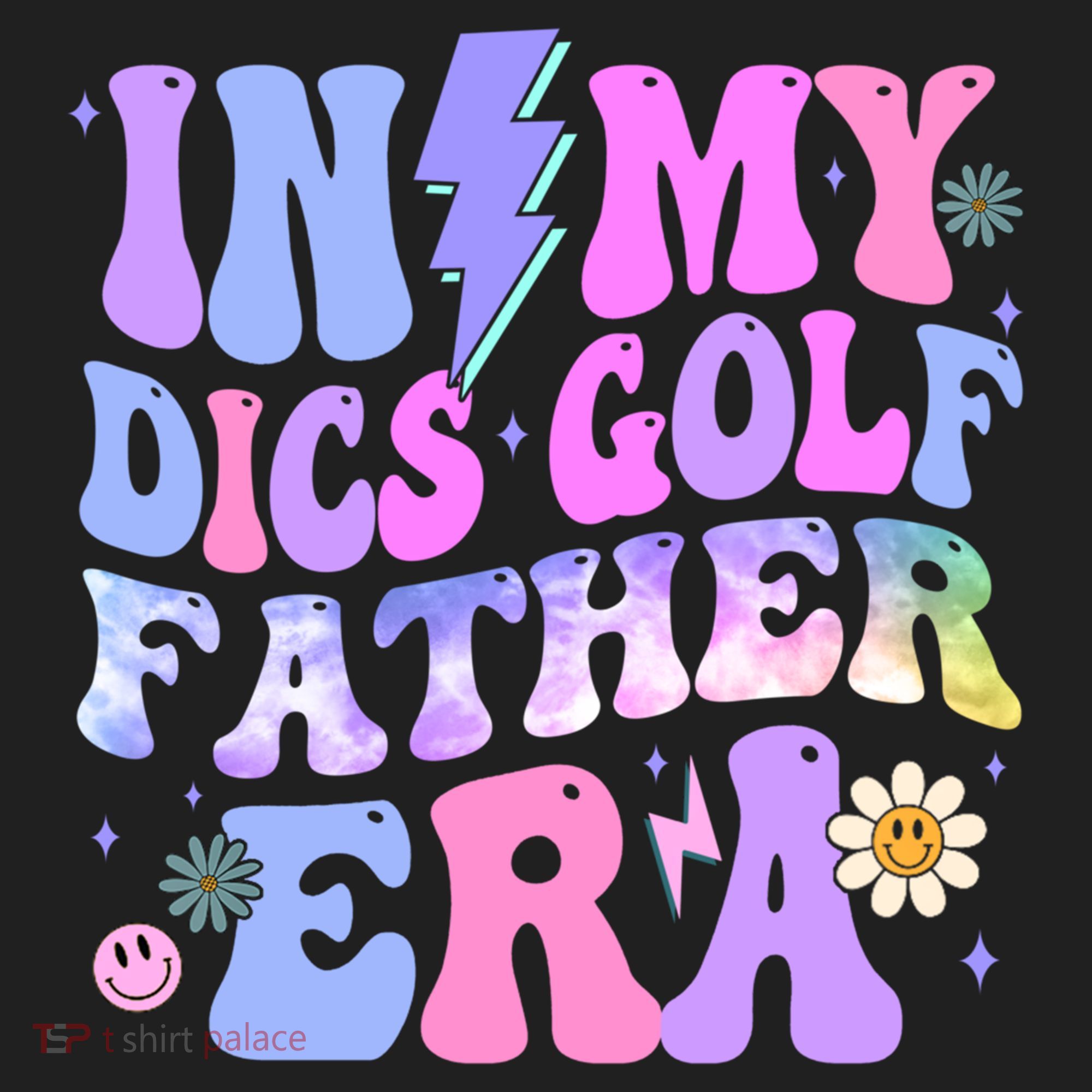 Groovy Tie Dye In My Dics Dics Golf Father Era Gift Hat