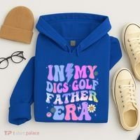 Groovy Tie Dye In My Dics Dics Golf Father Era Gift Hoodie thumb 4