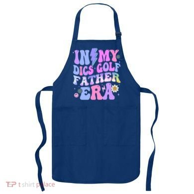 Groovy Tie Dye In My Dics Dics Golf Father Era Gift Apron