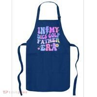 Groovy Tie Dye In My Dics Dics Golf Father Era Gift Apron thumb 0