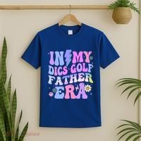 Groovy Tie Dye In My Dics Dics Golf Father Era Gift T-Shirt thumb 2