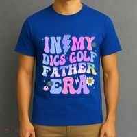 Groovy Tie Dye In My Dics Dics Golf Father Era Gift T-Shirt thumb 3