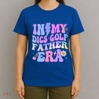 Groovy Tie Dye In My Dics Dics Golf Father Era Gift T-Shirt thumb 4