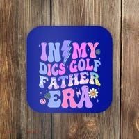 Groovy Tie Dye In My Dics Dics Golf Father Era Gift Coaster thumb 0